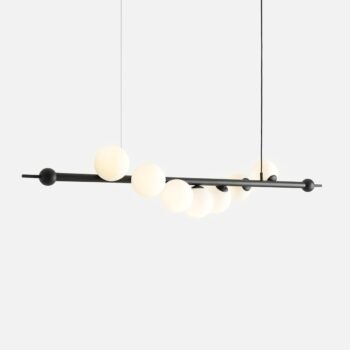 Pakabinamas šviestuvas WAVE 7 BLACK — 1