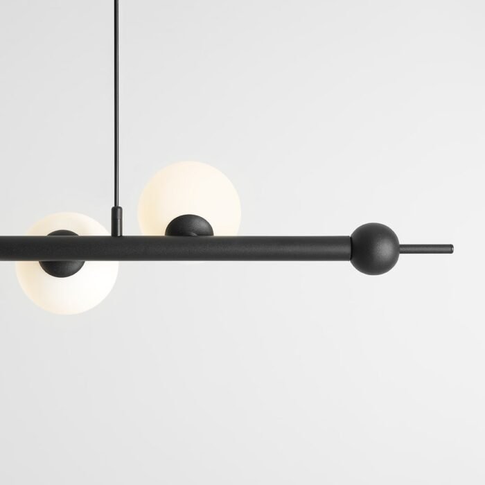 Pakabinamas šviestuvas WAVE 7 BLACK — 2