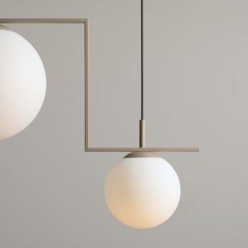 Pakabinamas šviestuvas ZAC 2 BEIGE MATTE — 2
