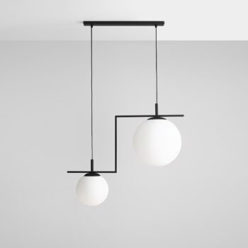 Pakabinamas šviestuvas ZAC 2 BLACK MATTE — 1