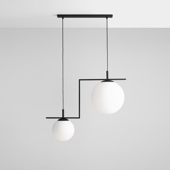 Pakabinamas šviestuvas ZAC 2 BLACK MATTE — 1
