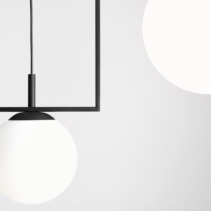 Pakabinamas šviestuvas ZAC 2 BLACK MATTE — 2