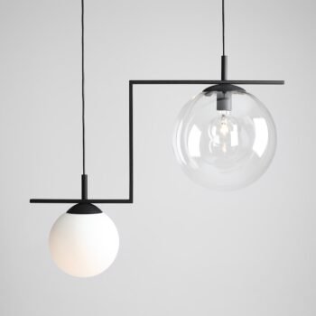 Pakabinamas šviestuvas ZAC 2 BLACK MIX — 1