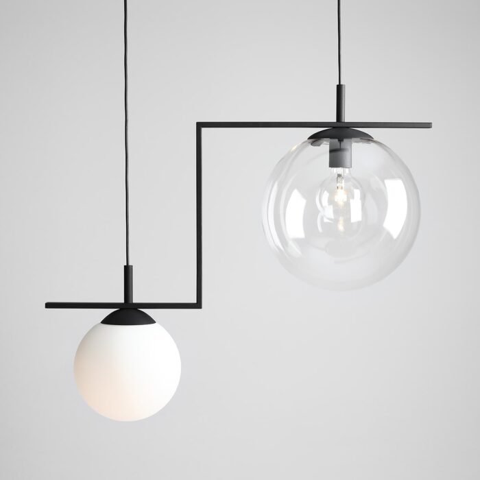 Pakabinamas šviestuvas ZAC 2 BLACK MIX — 1