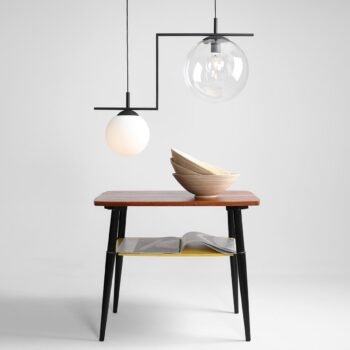 Pakabinamas šviestuvas ZAC 2 BLACK MIX — 4
