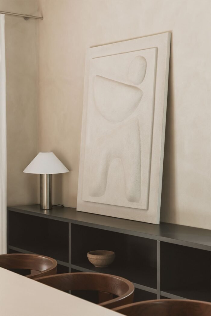 Paveikslas QUELIO su figūros reljefu, 100x140 cm