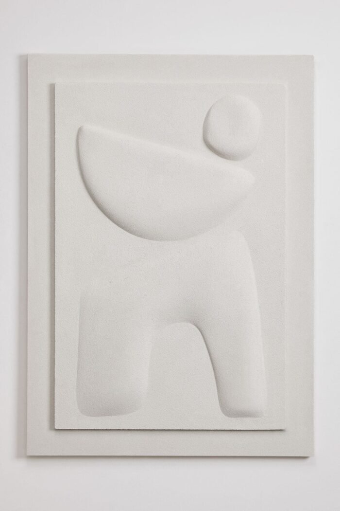 Paveikslas QUELIO su figūros reljefu, 100x140 cm