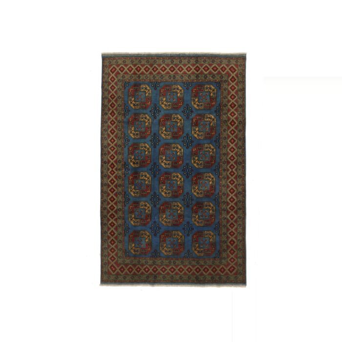 Rankomis rištas afganiškas kilimas AFGANA, 196x299 cm