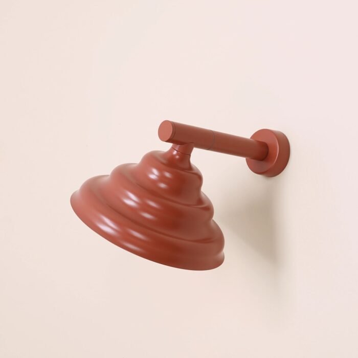 Sieninis šviestuvas FALA, plytų raudona — 2