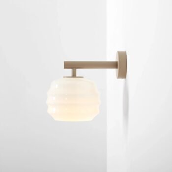 Sieninis šviestuvas PUFF WALL BEIGE — 1