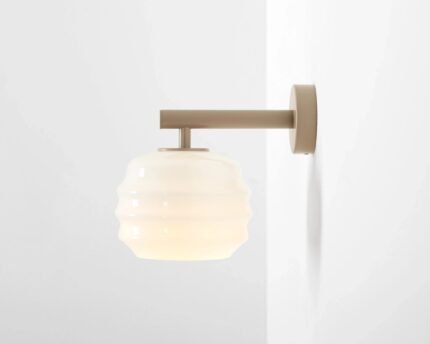 Sieninis šviestuvas PUFF WALL BEIGE — 1