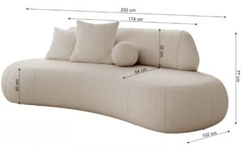 Sofa ONDRA, 253 cm
