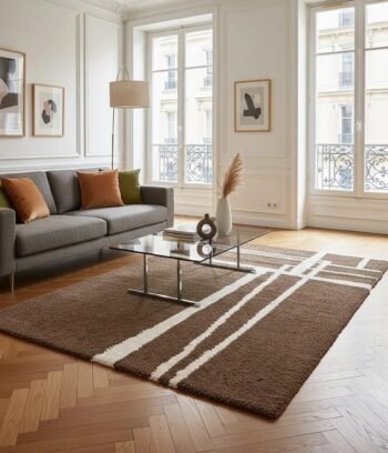 Soft, thick designer rug ARCHI