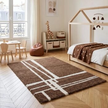 Soft, thick designer rug ARCHI