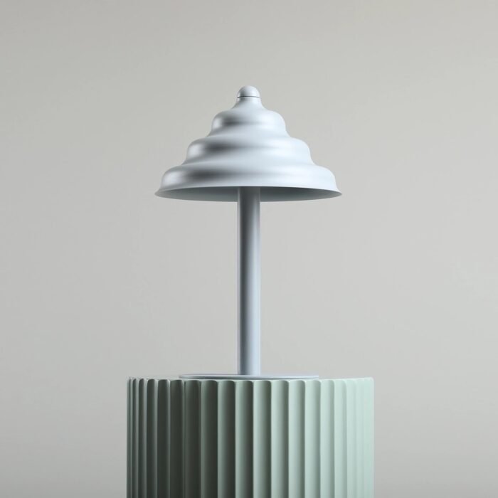 Stalinis šviestuvas FALA, pilkai mėlyna, ⌀23xH39 cm — 1