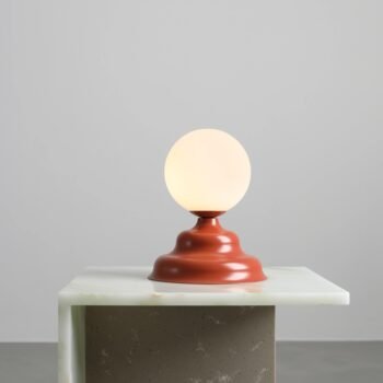 Stalinis šviestuvas FALA, plytų raudona, ⌀12 cm — 2
