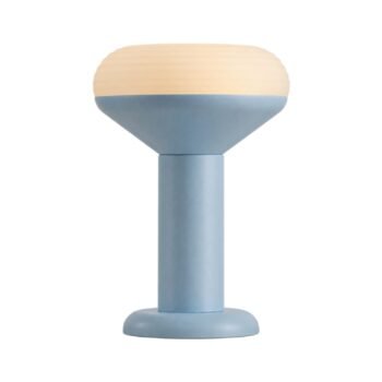 Stalinis šviestuvas TORO TABLE 2 CLEAR BLUE, ⌀18xH26 cm
