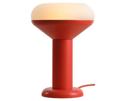 Stalinis šviestuvas TORO TABLE 2 CORAL RED, ⌀18xH26 cm