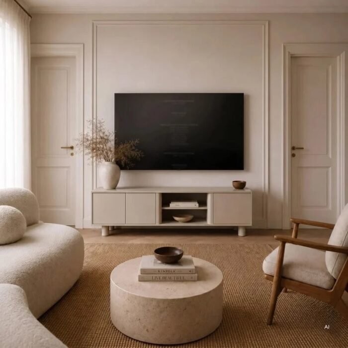 TV spintelė FRONDERA, 160 cm, kašmyro