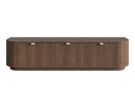 TV spintelė NORDA, 175 cm, tamsaus ąžuolo