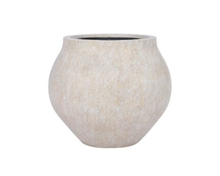 Vazonas ALEA L, Ø55xH47 cm, travertino