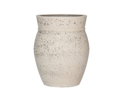 Vazonas APOLLO L, Ø55xH68 cm, kreidos baltas