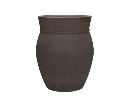 Vazonas APOLLO L, Ø55xH68 cm, tamsiai rudas