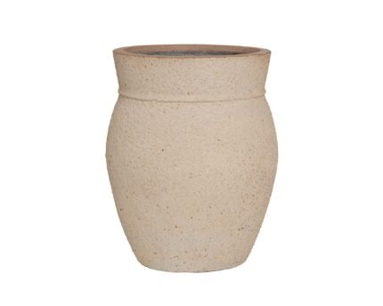 Vazonas APOLLO S, Ø38,5xH47 cm, smėlio