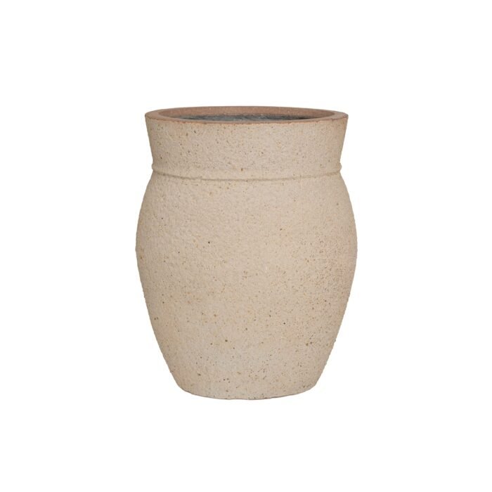 Vazonas APOLLO S, Ø38,5xH47 cm, smėlio