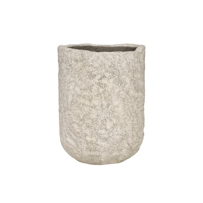 Vazonas ARCH L, Ø55xH69 cm, akmens pilkas