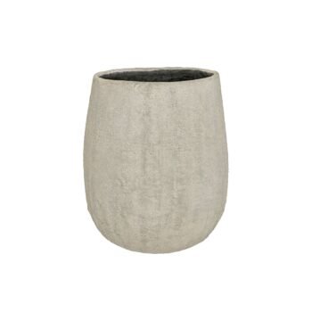 Vazonas ARO L, Ø37xH44 cm, smėlinis