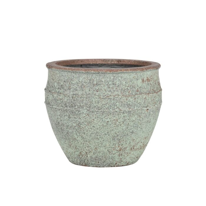 Vazonas ATHENA L, Ø53,5xH45 cm, melsvai žalias