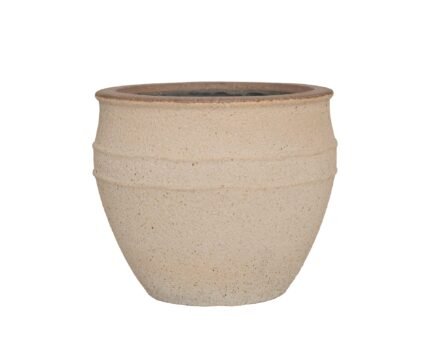 Vazonas ATHENA L, Ø53,5xH45 cm, smėlio