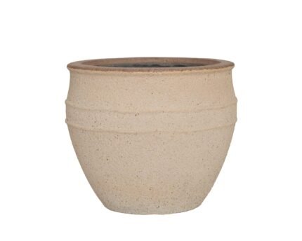 Vazonas ATHENA M, Ø40,5xH33 cm, smėlio