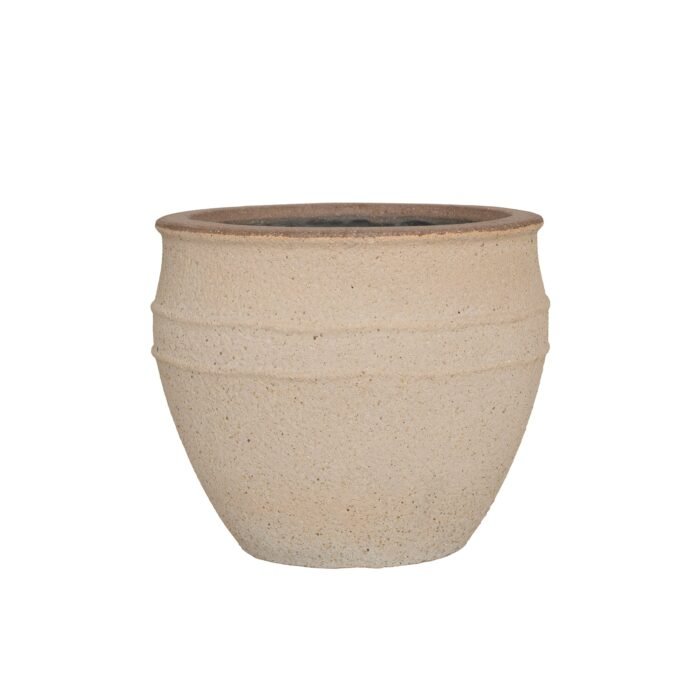 Vazonas ATHENA S, Ø28,5xH24 cm, smėlio