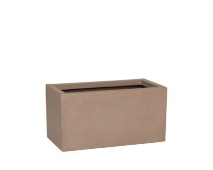 Vazonas BALCONY S, 20x50xH20 cm, taupe spalvos