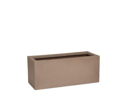 Vazonas BALCONY XS, 20x40xH20 cm, taupe spalvos