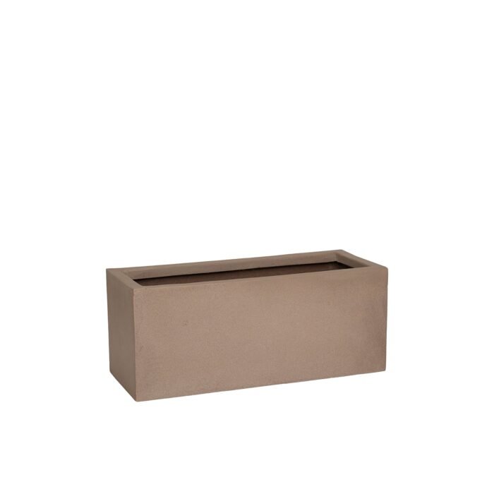 Vazonas BALCONY XS, 20x40xH20 cm, taupe spalvos