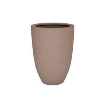 Vazonas BEN L, Ø40xH55 cm, taupe spalvos