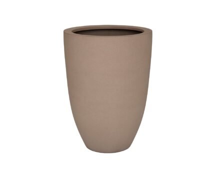 Vazonas BEN L, Ø40xH55 cm, taupe spalvos