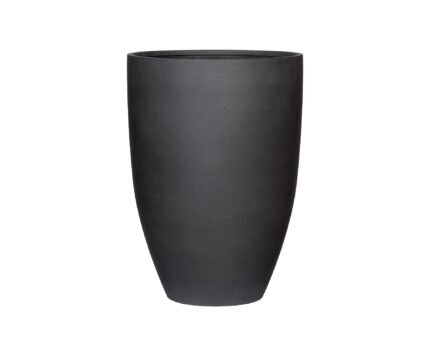Vazonas BEN XL, Ø52xH72 cm, matinis juodas