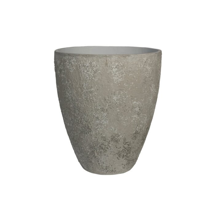 Vazonas BERND M, Ø42,5xH48 cm, akmens pilkas