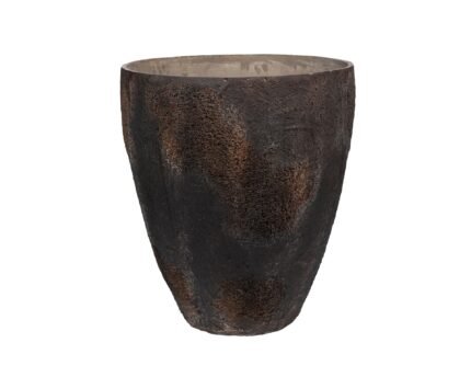 Vazonas BERND XL, Ø66xH74,5 cm, tamsiai rudas
