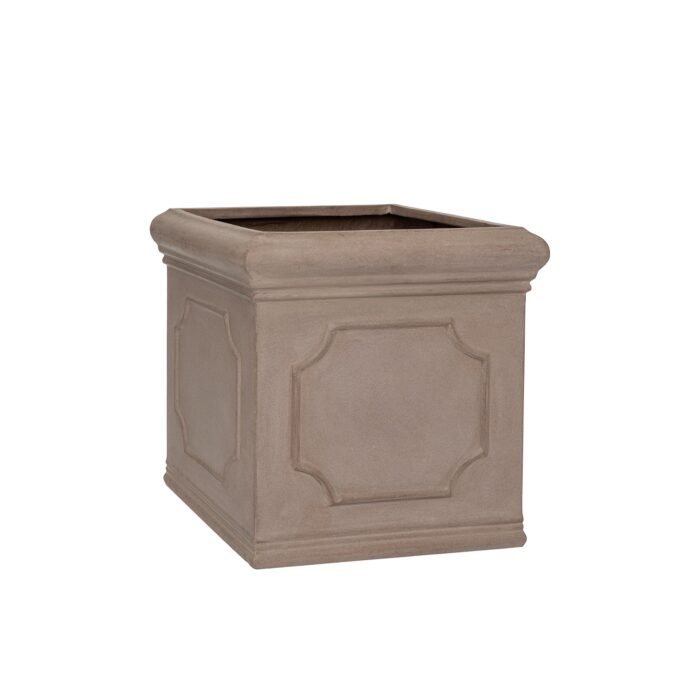Vazonas BLOCK CLASSIC L, taupe spalvos