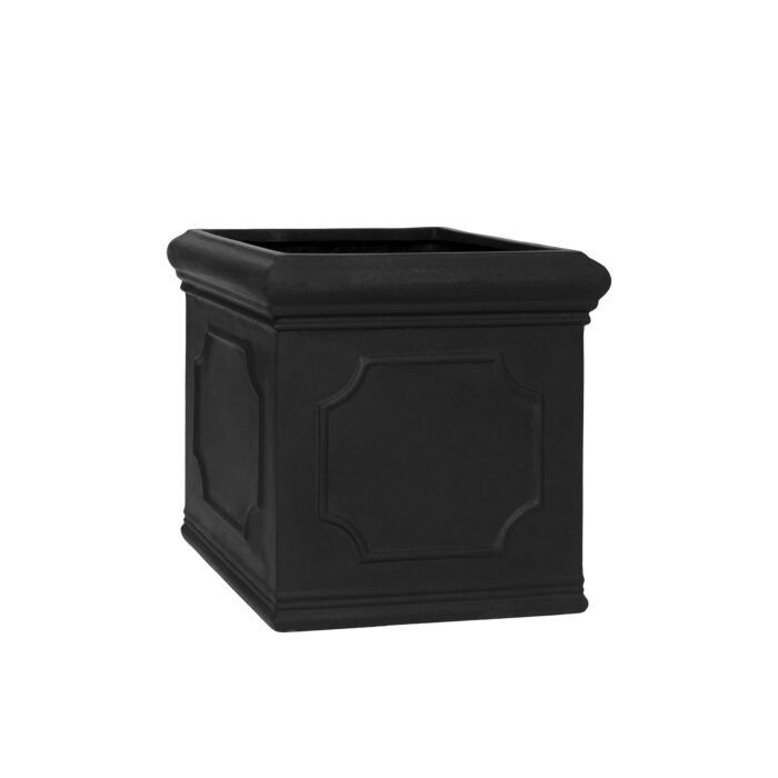 Vazonas BLOCK CLASSIC M, juodas