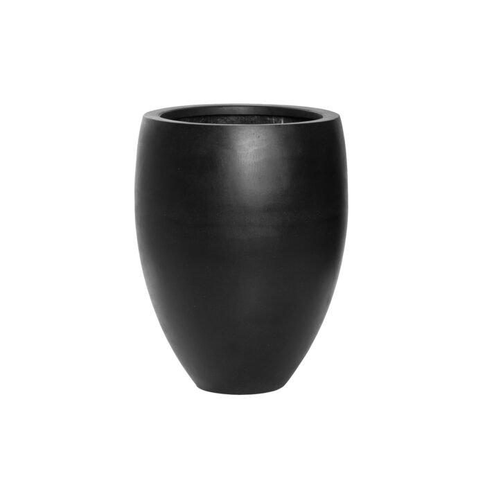 Vazonas BOND S, Ø35xH45 cm, juodas