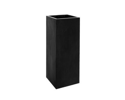 Vazonas BOUVY XXL, 50x50xH120 cm, juodas
