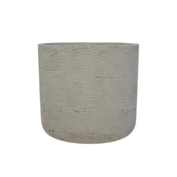 Vazonas CHARLIE XXL, Ø44xH43 cm, šviesiai pilkas