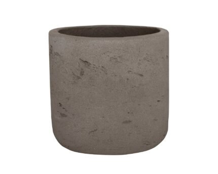 Vazonas CHARLIE XXS, Ø10,6xH9,9 cm, mokos rudas