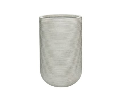 Vazonas CODY HIGH S, Ø28xH45 cm, šviesiai pilkas